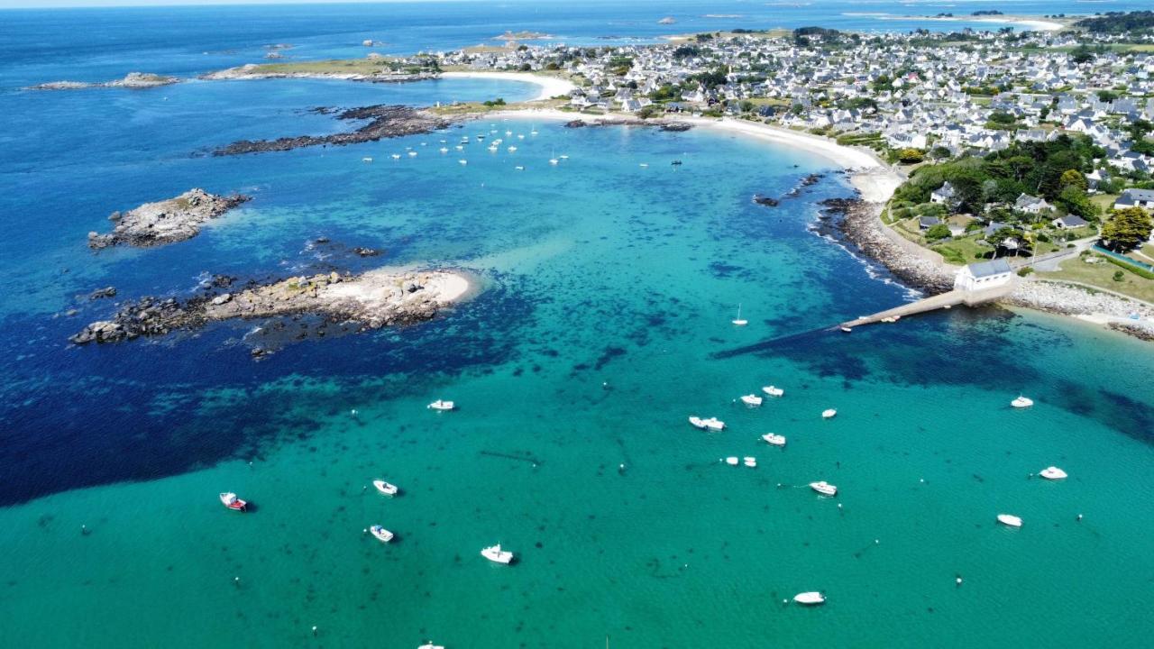 Maison Yukti - Magnifique Maison De Charme Proche Plage Lampaul-Ploudalmézeau المظهر الخارجي الصورة