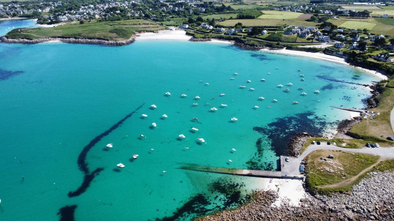Maison Yukti - Magnifique Maison De Charme Proche Plage Lampaul-Ploudalmézeau المظهر الخارجي الصورة
