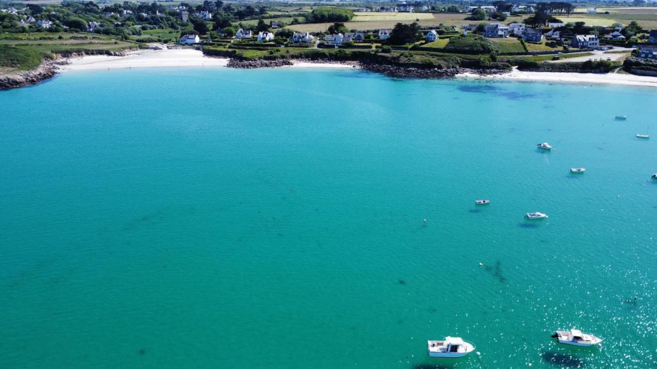 Maison Yukti - Magnifique Maison De Charme Proche Plage Lampaul-Ploudalmézeau المظهر الخارجي الصورة