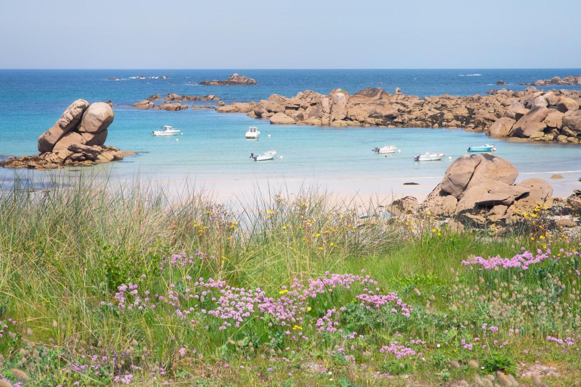 Maison Yukti - Magnifique Maison De Charme Proche Plage Lampaul-Ploudalmézeau المظهر الخارجي الصورة